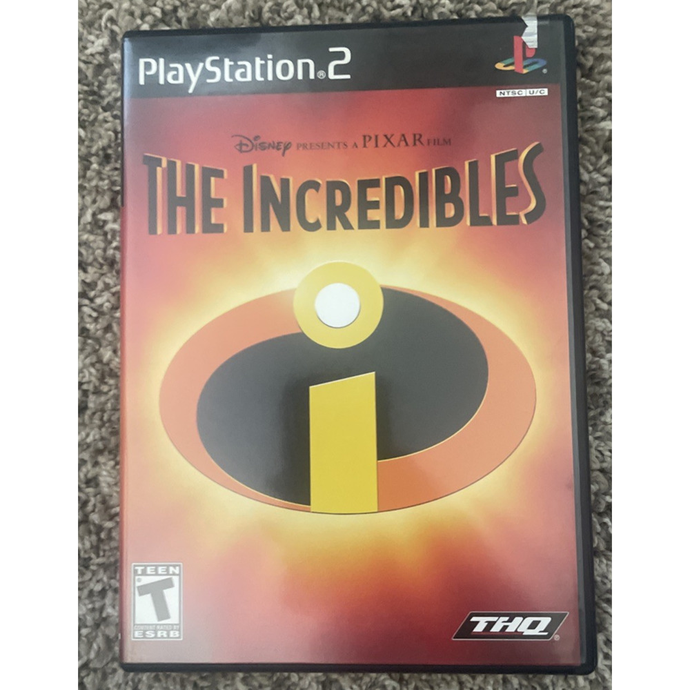 The Incredibles (Sony PlayStation 2, 2004, Video Game)